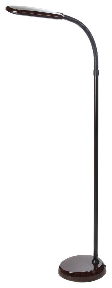 Brightech Litespan LED 2nd Edition Reading Floor Lamp with Cool, Soft & Warm, Ha