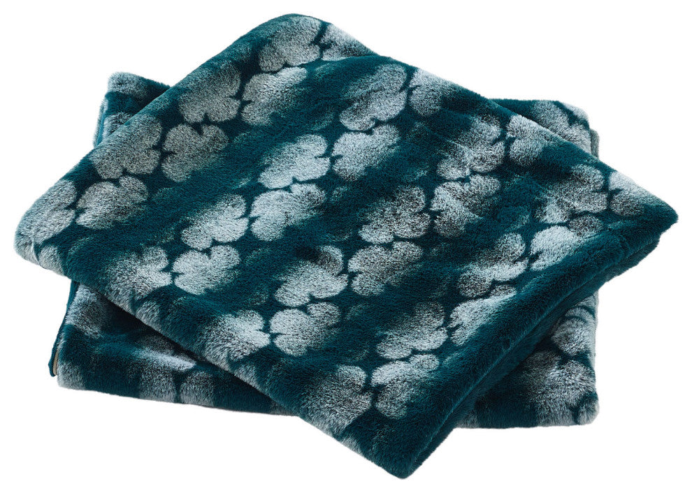 Ballys Pillow Shell Set, Deep Teal, 2 Piece, 26"x26"