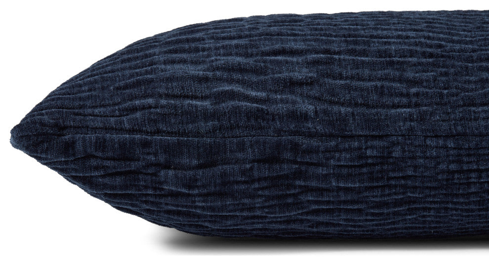 Loloi Pillow, Navy, 13''x21'', Cover Only