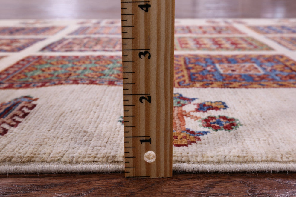 2' 9" X 10' 4" Persian Garden Design Handmade Runner Rug Q11238