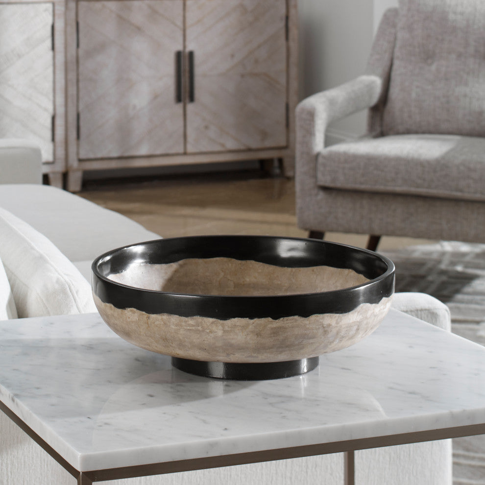Uttermost Rastia 14x5" Terrazzo Bowl