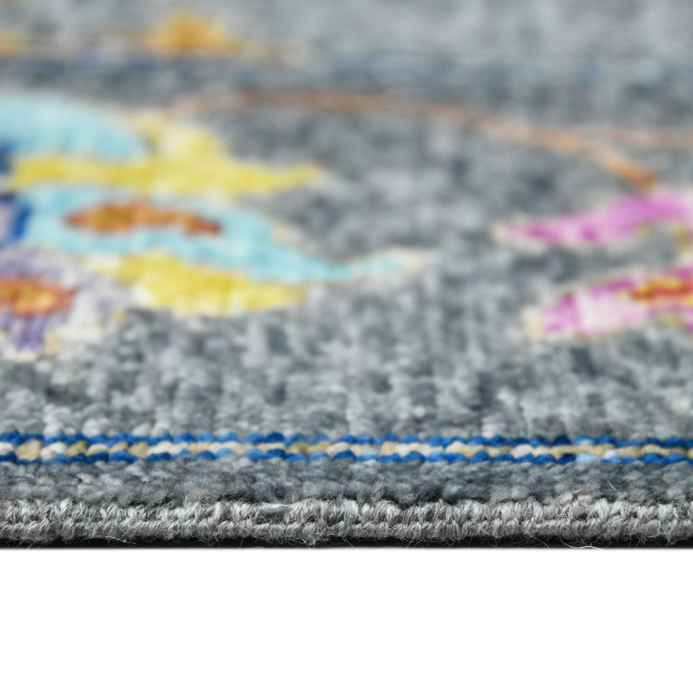 Blu Armijo Area Rug, Gray, 10' x 14', Oriental