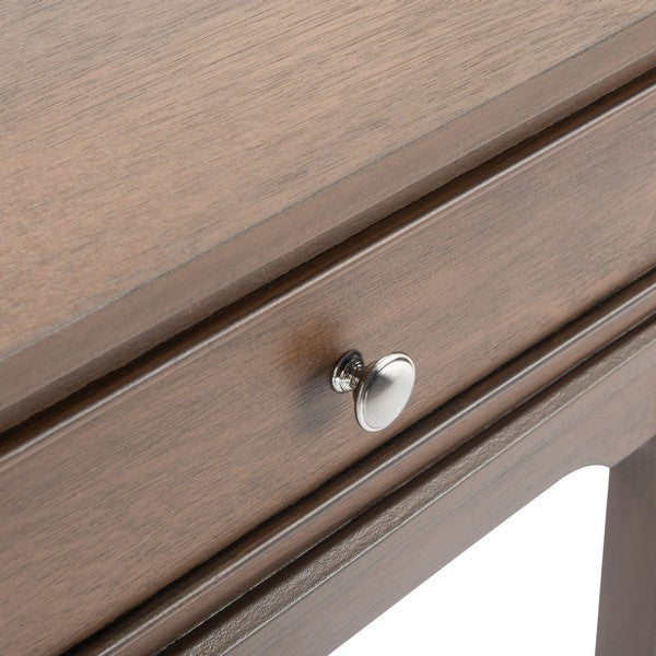 Safavieh Opal 2 Drawer Console Table, Brown