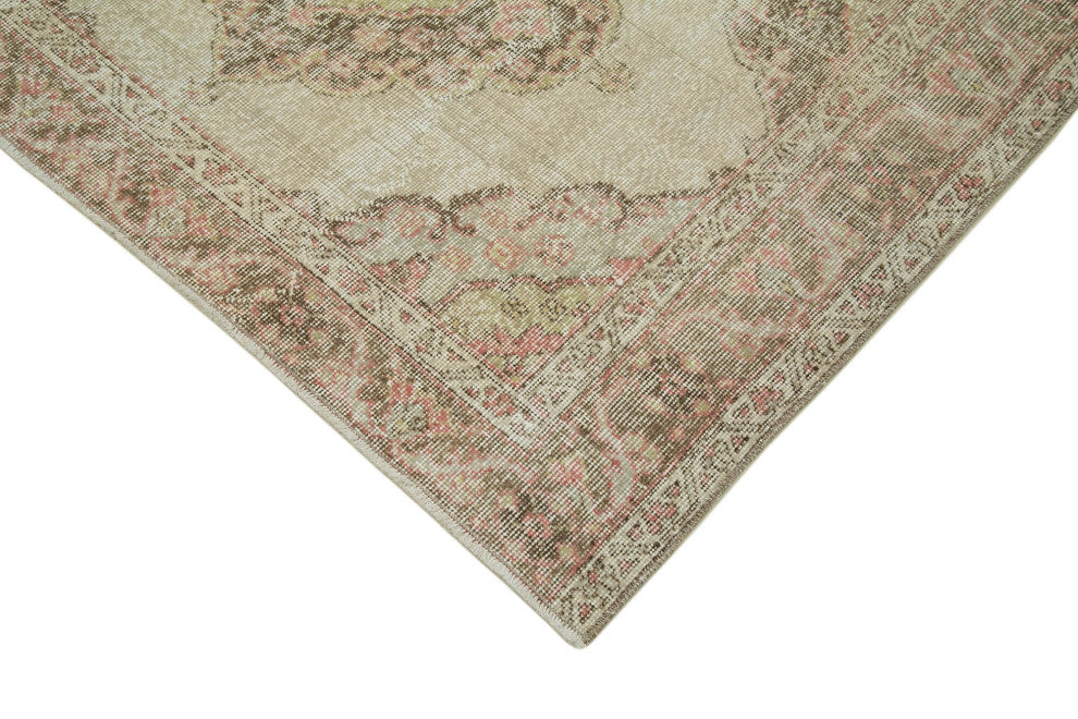 Rug N Carpet - Hand-knotted Turkish 4' 9" x 12' 0" Vintage Runner Rug