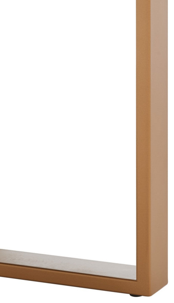 Safavieh Navya Round Coffee Table, Black/Gold