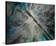 "Lighted Forest" Painting Print on Brushed Aluminum, 36"x24"