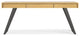 Lowry Solid Acacia Wood Large Desk, Oak