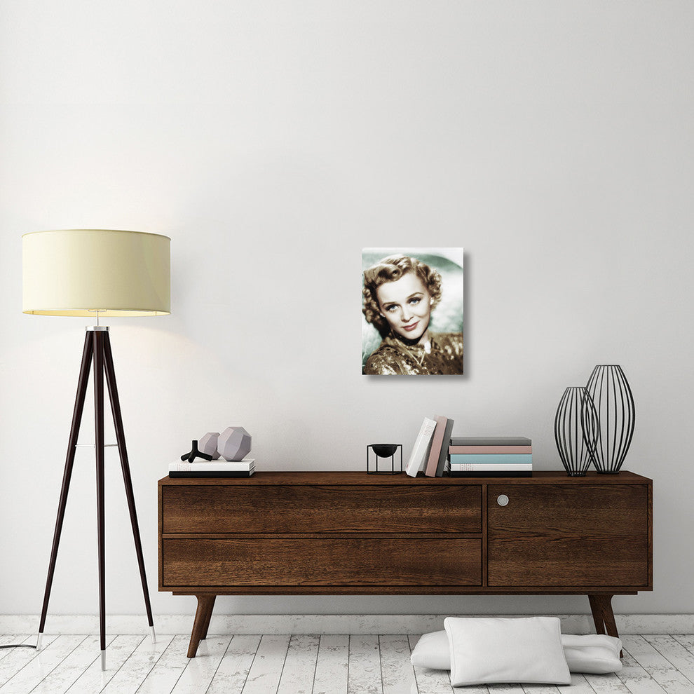 "Gloria Stuart" Stretched Canvas Giclee by Hollywood Photo Archive, 18"x22"
