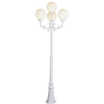 Trans Globe  Lighting, 4080 Wilshire 89" Pole Light, White
