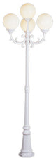 Trans Globe  Lighting, 4080 Wilshire 89" Pole Light, White