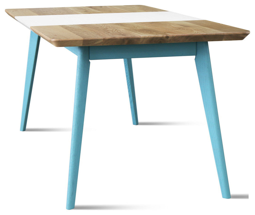 NORDIK LA ROUGE Solid Wood Dining Table