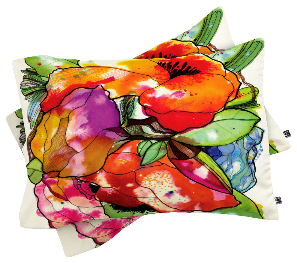 Deny Designs Cayenablanca Big 2 Pillow Shams, King
