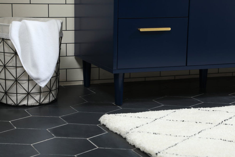 Bailey 48" Bathroom Vanity, Blue