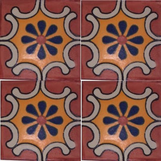 4.2x4.2 9 pcs Arab Terra Talavera Mexican Tile