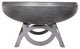 Ohio Flame Liberty Round Steel Fire Pit, 24" Round, Curved Base