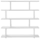 Contemporary Miri Shelf Large White - White