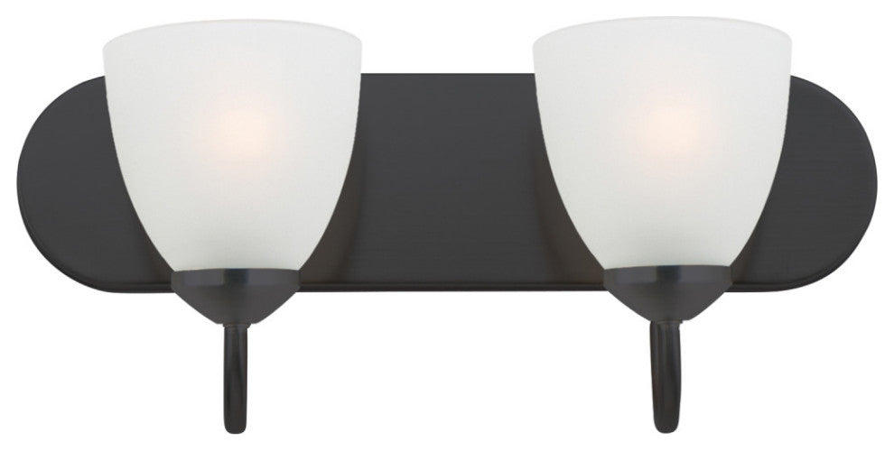 Maxim 11382 Axis 2 Light 18"W Vanity Light - Black