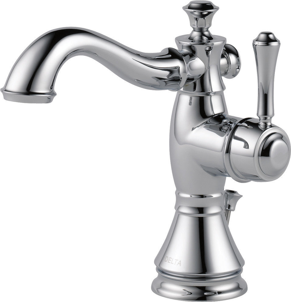 Delta Cassidy Single Handle Bathroom Faucet, Polished Chrome
