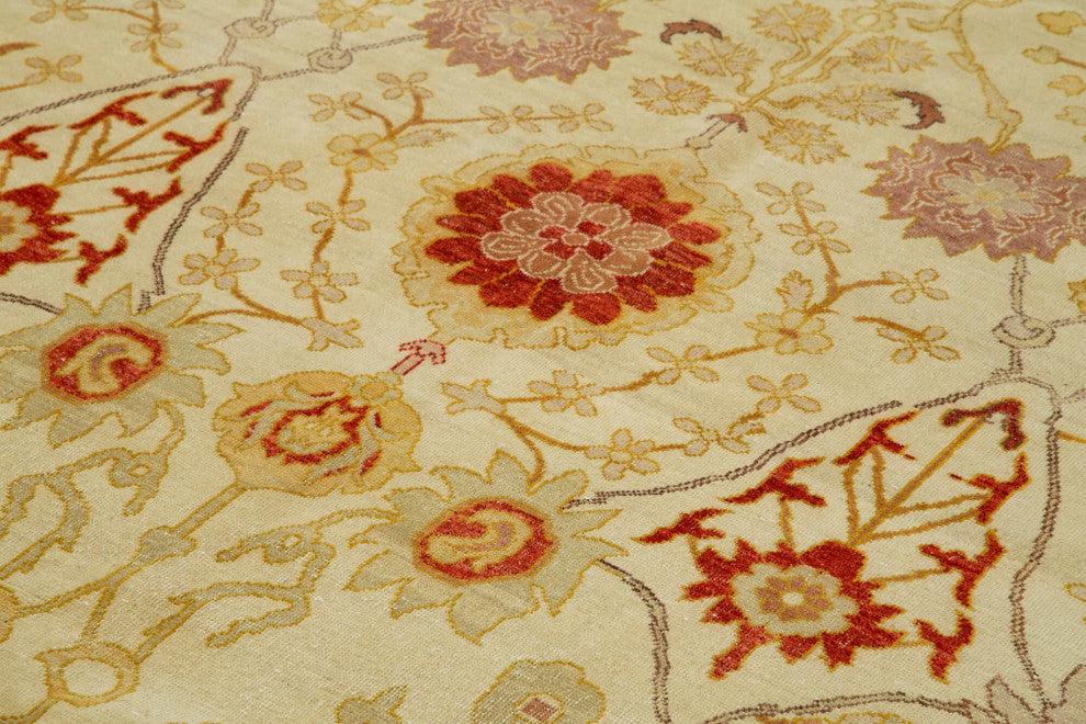 Rug N Carpet - Hand-Knotted Oriental 13' 3" x 17' 11" Oversize Oushak Area Rug