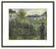 Monet Painting in His Garden at Argenteuil, 1873