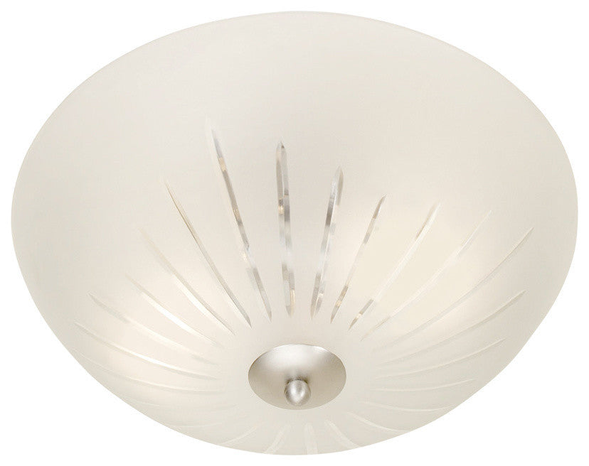 Roman Ceiling Light With Spear Cut Glass