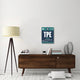"TPE Taipei Luggage Tag 1" Fine Art Print
