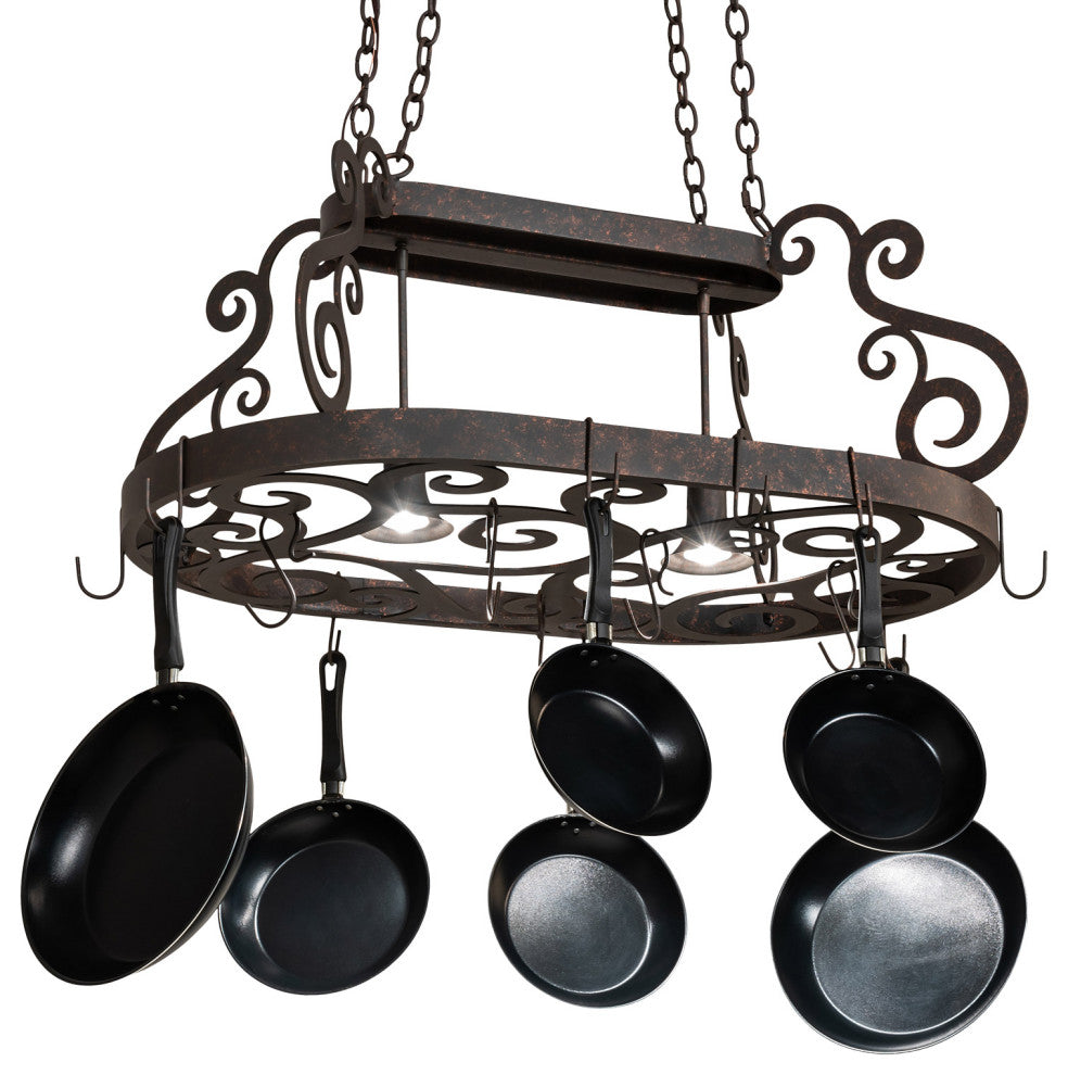38" Long Neo Pot Rack