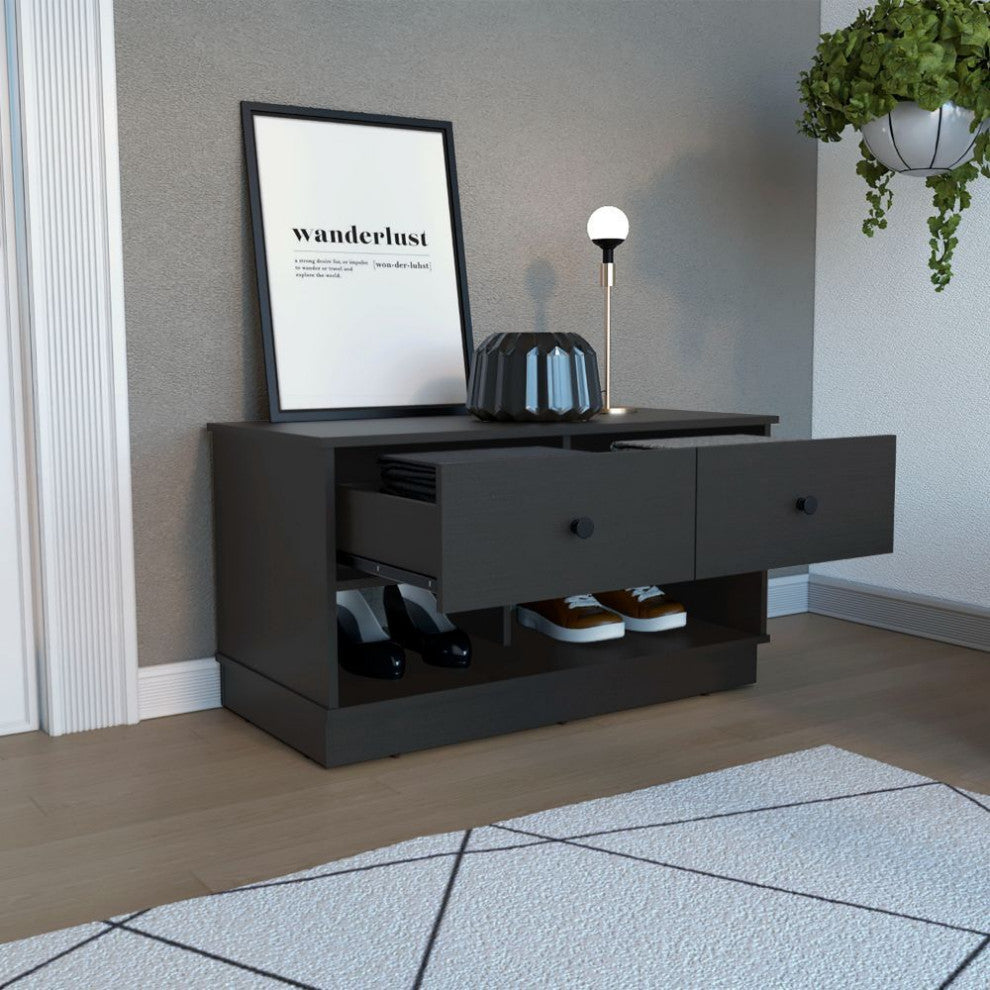 Uranus Storage Bench, Black