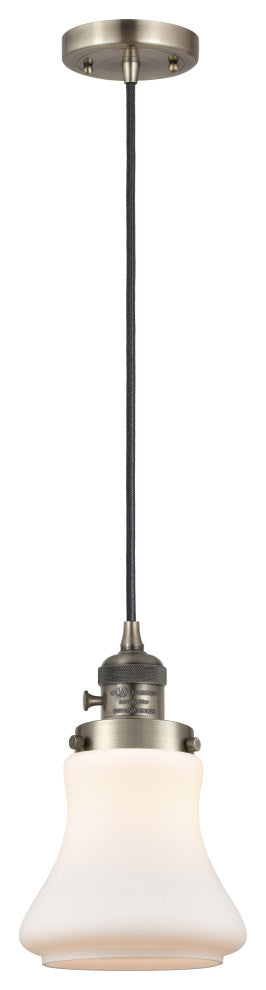 Innovations 201CSW-AB-G191-LED 1 Light Pendant, Switch, Antique Brass