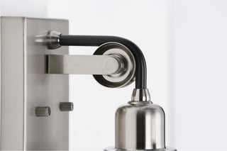 Rushton Collection 1-Light Bath and Vanity, Brushed Nickel