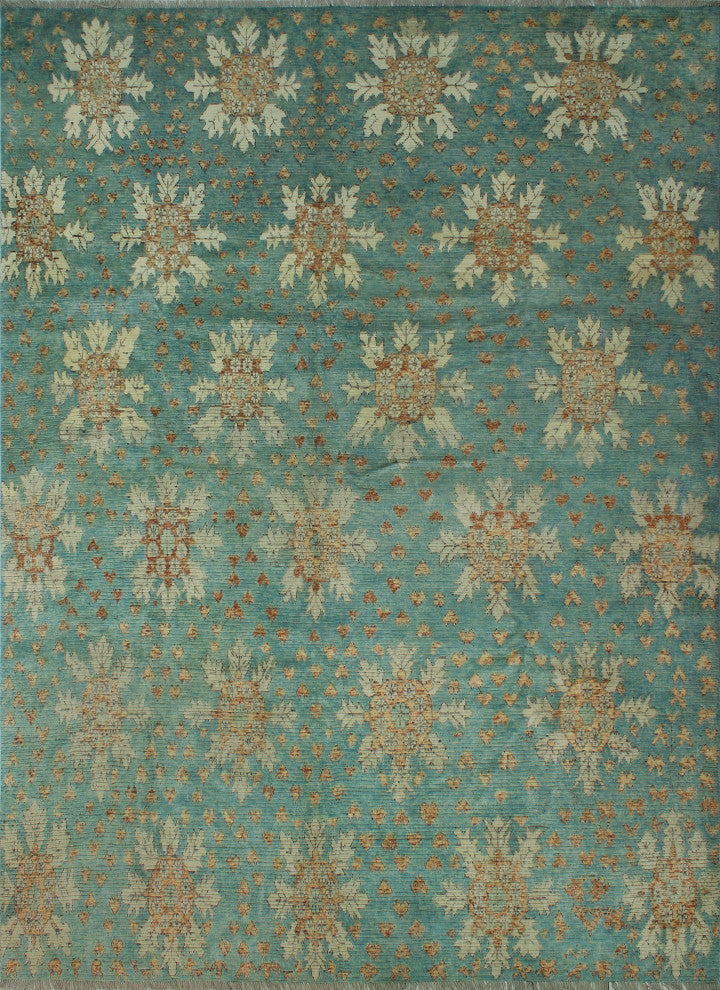 Balochi Rohailay Lt. Green Rug