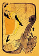 The Performance of Jane Avril - Gallery Wrapped Canvas Art 28" x 42"
