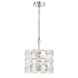 Perrene 3-Light Chandelier, Chrome