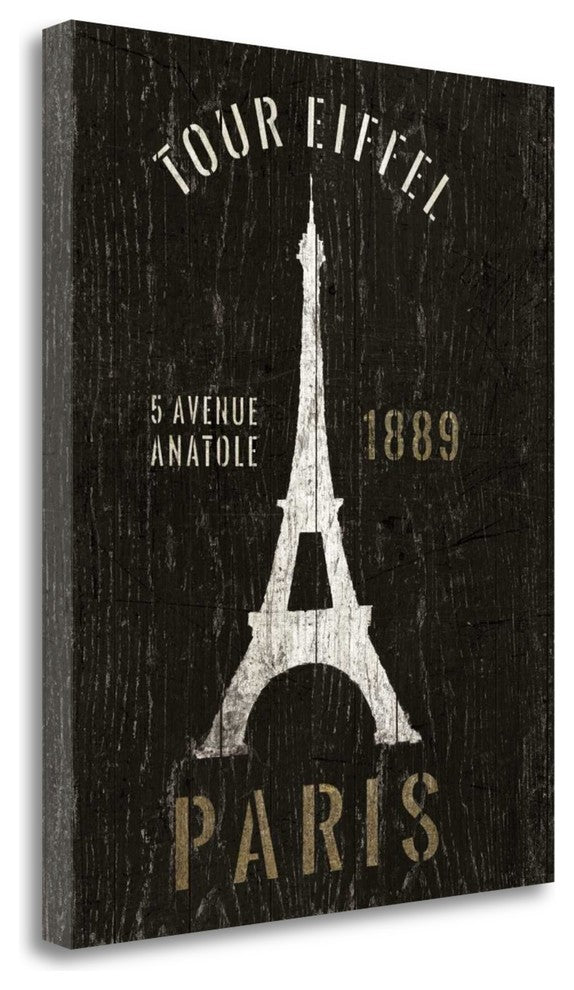 "Refurbished Eiffel Tower" By Wild Apple Portfolio, Gallery Wrap Canvas