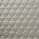 High Shine Satin Ogee Quatrefoil Quilt Pillow Sham Set, 2 Piece, Champagne, Standard