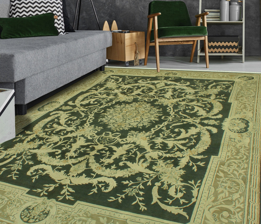Pak-Persian Dakarai Charcoal/Beige Rug, 8'0x10'2