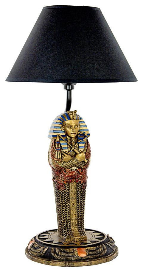 Design Toscano King Tut Sarcophagus Table Lamp