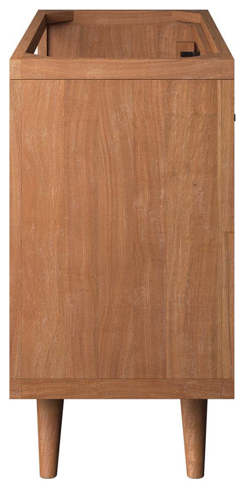 Birdie 36" Teak Wood Bathroom Vanity Cabinet (Sink Basin Not Included) - Natural