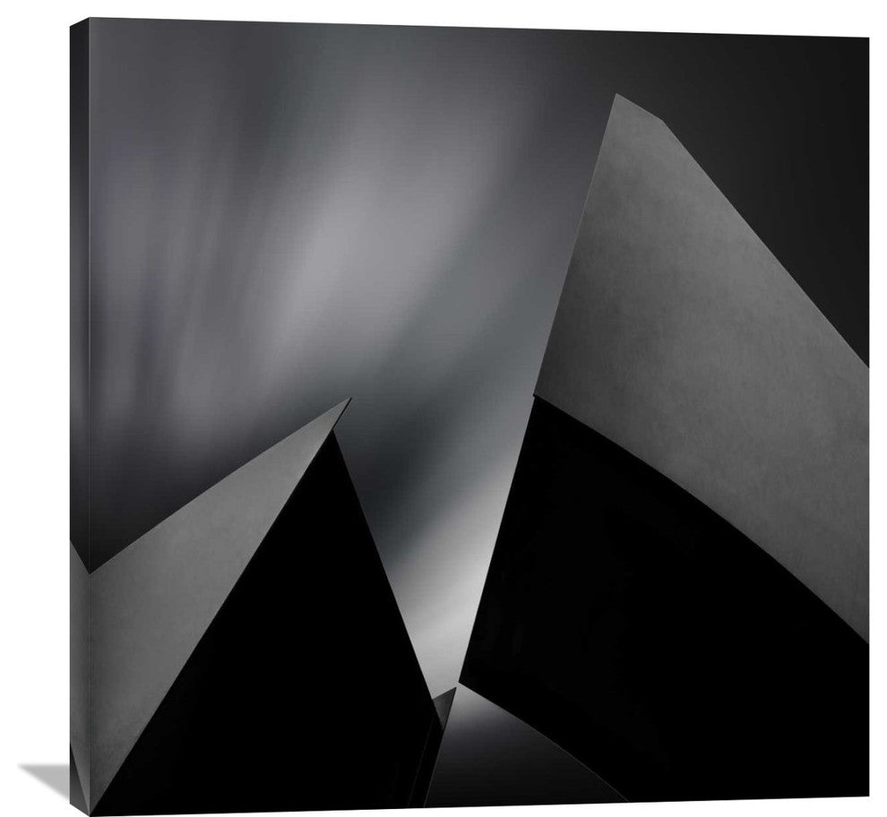 "Structura" Stretched Canvas Giclee by Gilbert Claes, 36x36"
