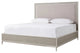 Sonder Living Alice Bed US Bed | Emboss Faux Shagreen