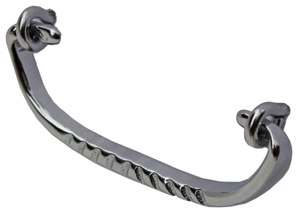 Chrome Plated Brass Ribbed Bail Pull Replacement |