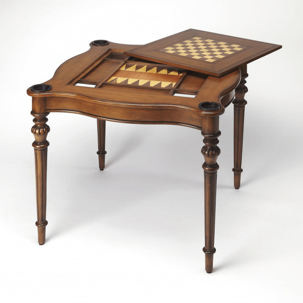 Antique Cherry Multi Game Table