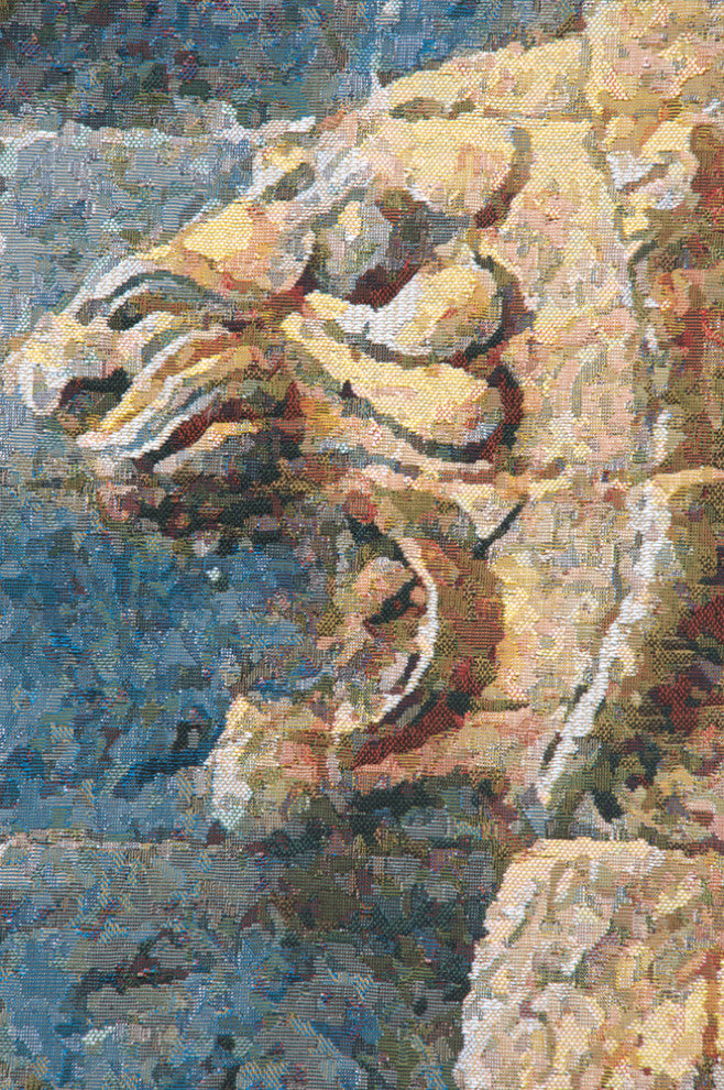 Lion II Darius Belgian Wall Tapestry