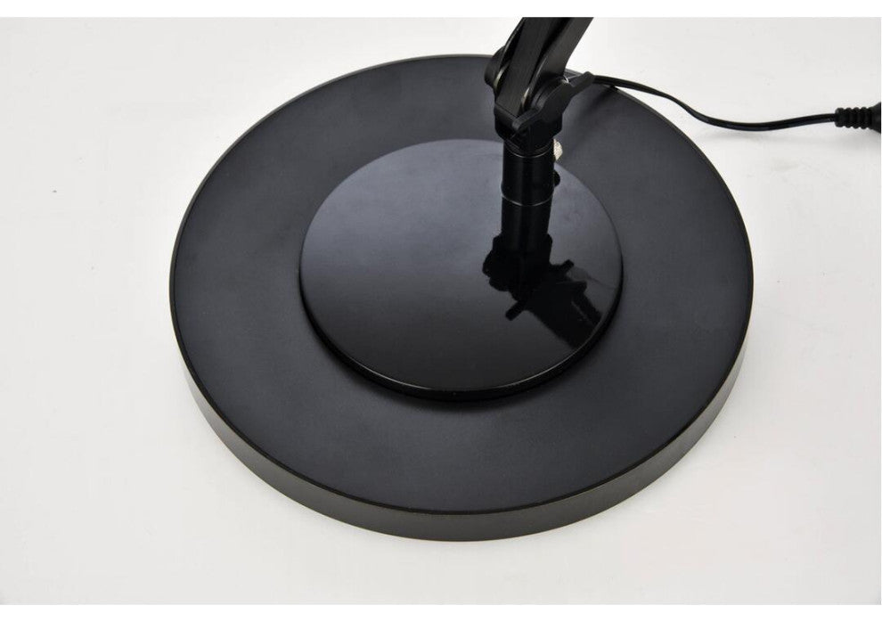 Illumen Collection 1-Light Black Finish Led Desk Lamp