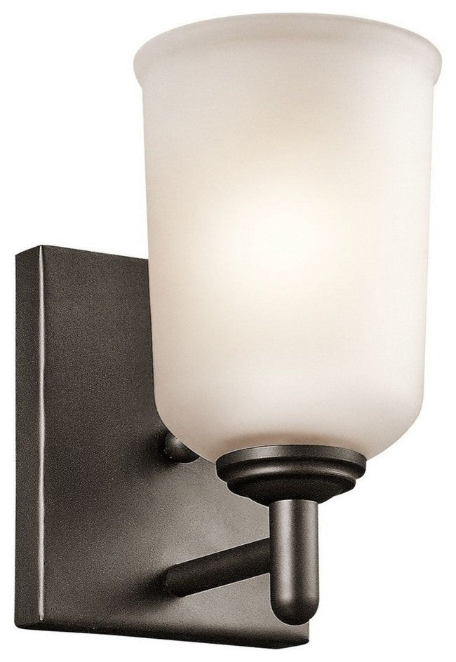 Wall Sconce 1-Light, Chrome