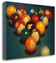 "Eight Ball II" By Tr Colletta,Ready to Hang Giclee Print on Gallery Wrap Canvas