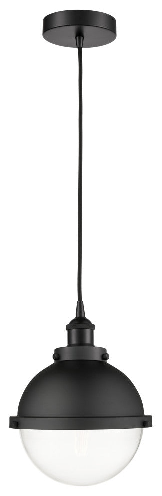 Innovations 616-1PH-BK-HFS-82-BK-LED 1-Light Mini Pendant, Matte Black