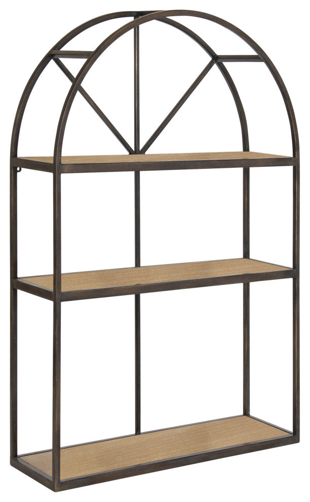 Mooreland 3-Tier Shelf, Natural 20x6x30