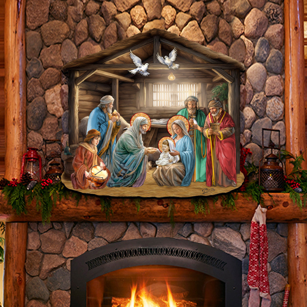 Nativity Scene Holiday Door Decor Nativity Holiday Decor
