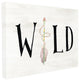 "Wild With Arrows" Stretched Canvas Wall Art